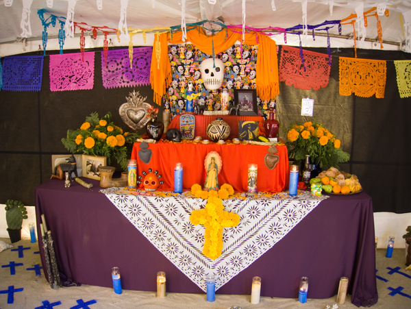 day of the dead altar