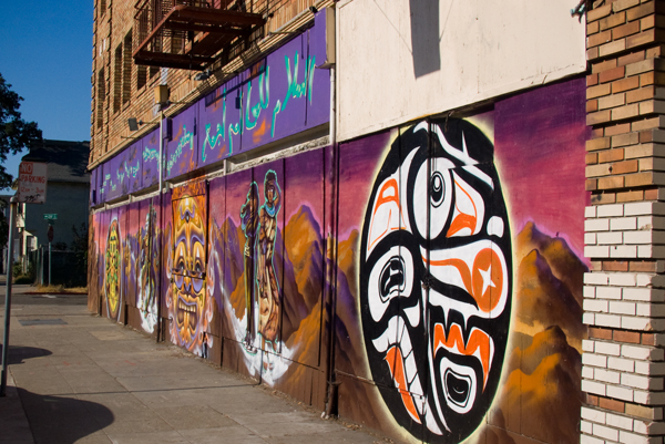 First Nations Art Oakland Mural Art