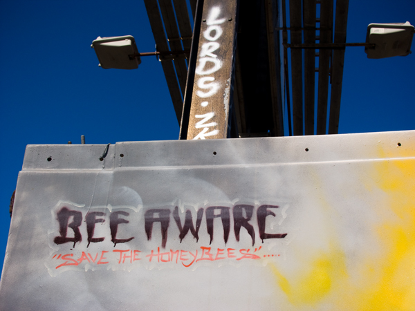 Save the Honeybees... Bee Aware - Save the Honeybees Mural