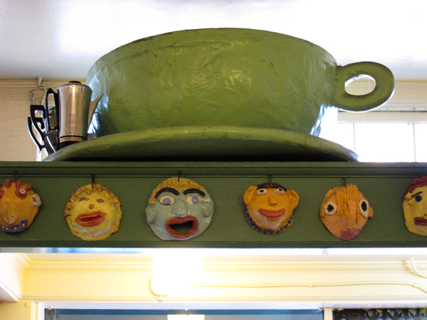 Mama's Giant Teacup mama's royal cafe art