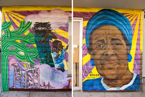 Ella Baker Center Murals Ella Baker, Oakland Icons