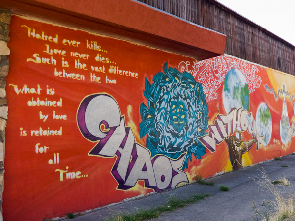 Chaos Without Mural oakland mural, chaos without mural, mural on broadway