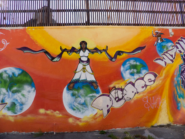 Peace Within Mural oakland mural, mural on broadway, oakland mural art, peace within mural