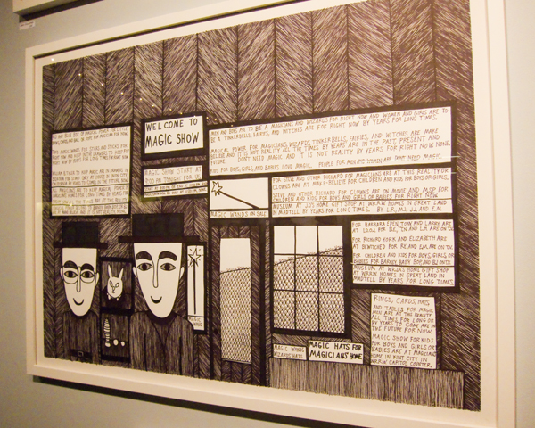 Welcome to Magic Show print by William Tyler welcome to magic show, william tyler, art at creative growth