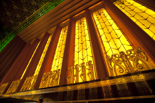 art deco sculpture, art deco lighting, egyptian princesses