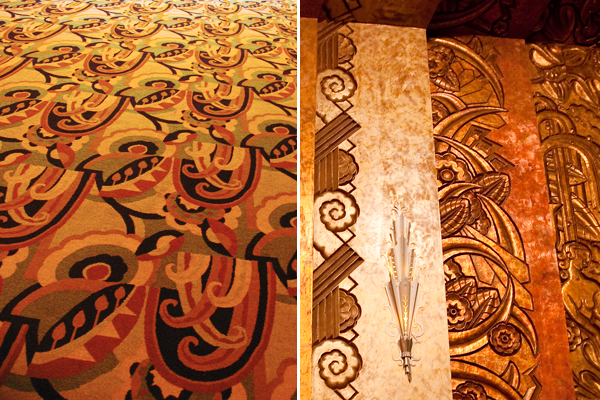 art deco motifs, art deco designs, paramount theatre oakland