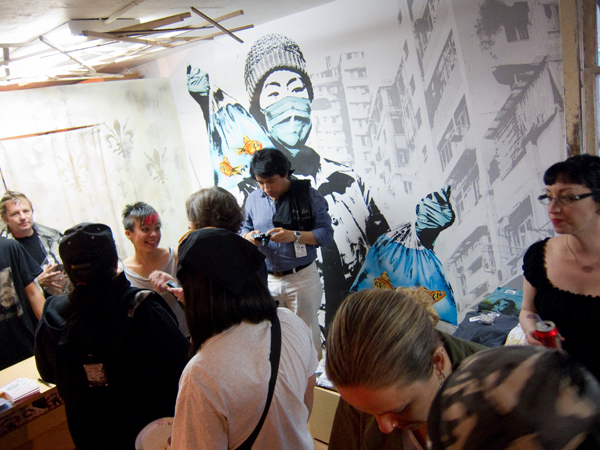 5733 opening party, 5733 gallery opening, art by eddie colla