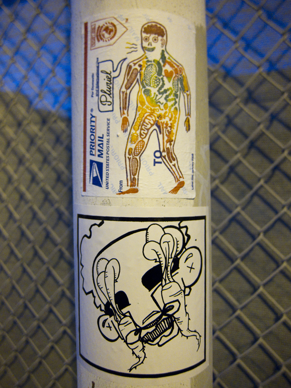koleo sticker, dead eyes sticker, graffiti stickers, usps sticker