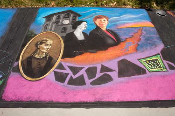 Women must be the thread which carries the past into the future Susan Mills, Aurelia Henry Reinhardt, Janet L. Holmgren