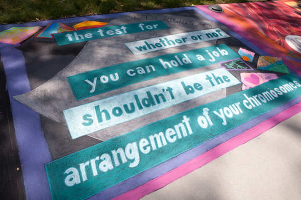 The test for whether or not you can hold a job should not be the arrangement of your chromosomes. ~ Bella Abzug Equal Opportunity Employment