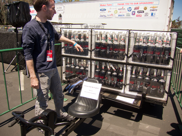 coke & mentos powered vehicle