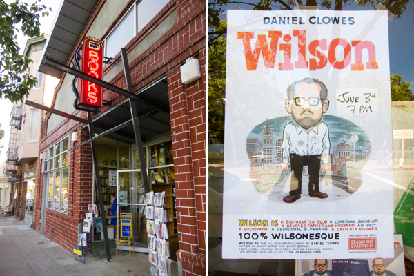 Wilson by Daniel Clowes, Daniel Clowes at Diesel events at Diesel Bookstore oakland