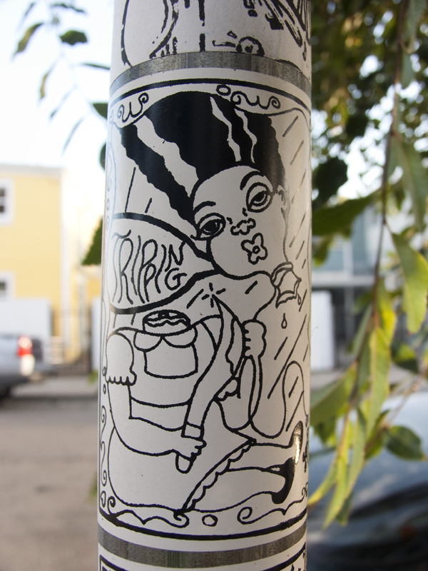 west oakland stickers, stickers by 2am, tripping
