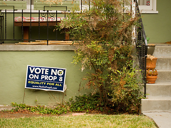 same sex marriage, support same sex marriage, no on prop 8