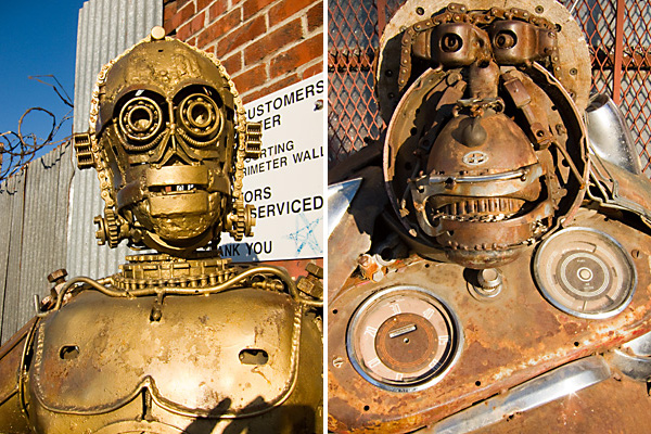 west oakland scrap metal, west oakland recycling plant