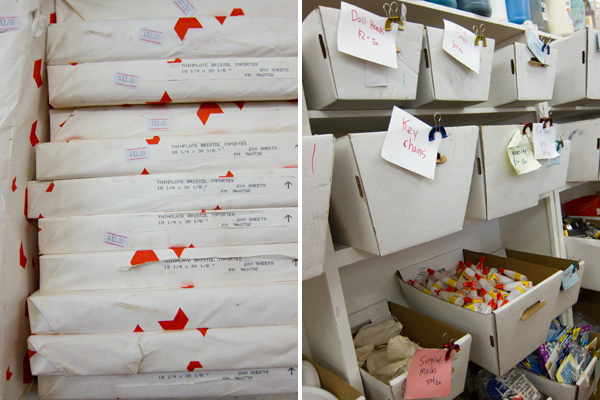 recycled goods at East Bay Depot, turning waste into art