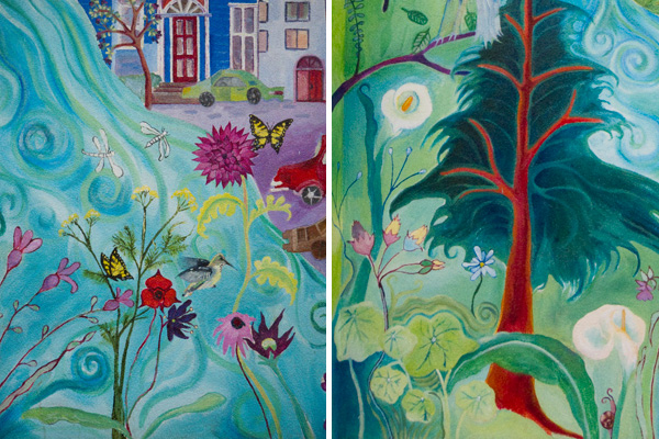 dimond public art, dimond public mural, east oakland public mural