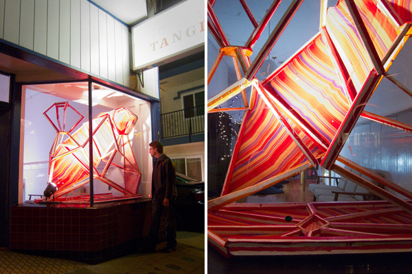 Smokey's Tangle Temescal Art Galleries, temescal winter art hop