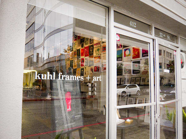 Kuhl Frames & Art kuhl frames, oakland framing shop, kuhl art gallery, uptown art galleries