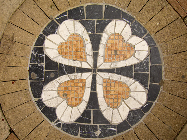 Fruitvale Pedestrian Plaza Art, fruitvale plaza mosaics