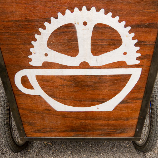 Bicycle Coffee pedal power, coffee cart, oakland coffee carts
