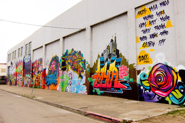 few and far mural project