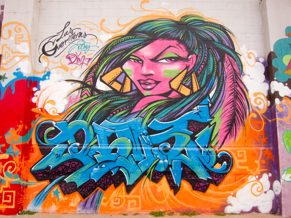 Toofly mural oakland, Toofly few and far project