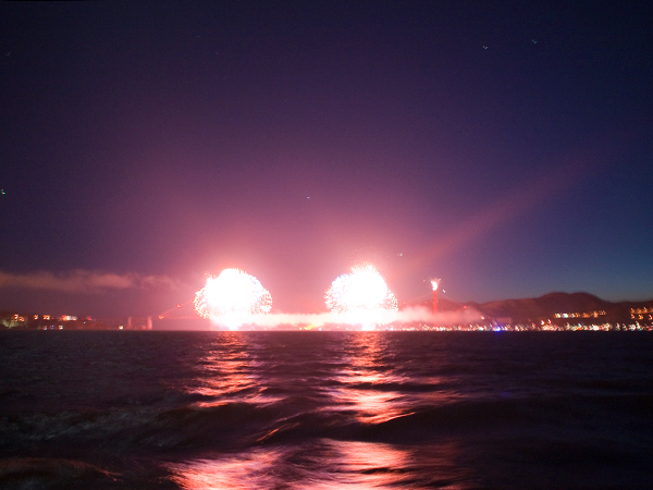 Golden Gate Bridge 75th Anniversary Fireworks golden gate bridge, 75th anniversary, fireworks display, golden gate bridge celebration, golden gate bridge fireworks