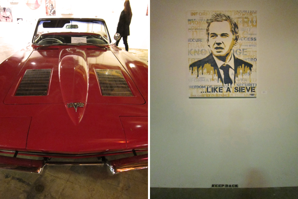 eddie colla, like a sieve, vintage car, little red corvette