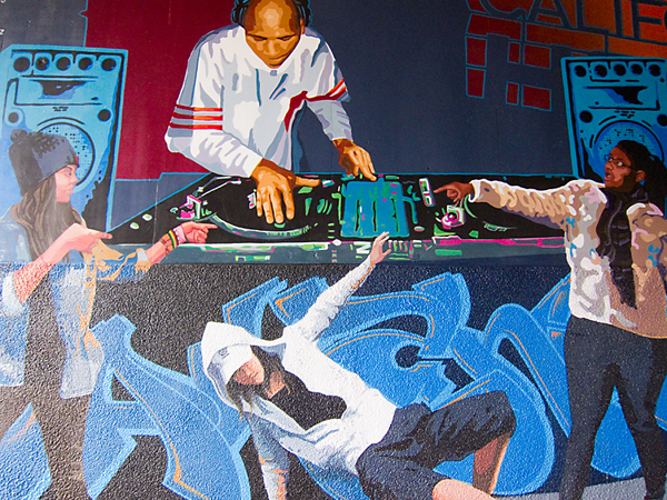 west oakland san pablo mural, AHC mural