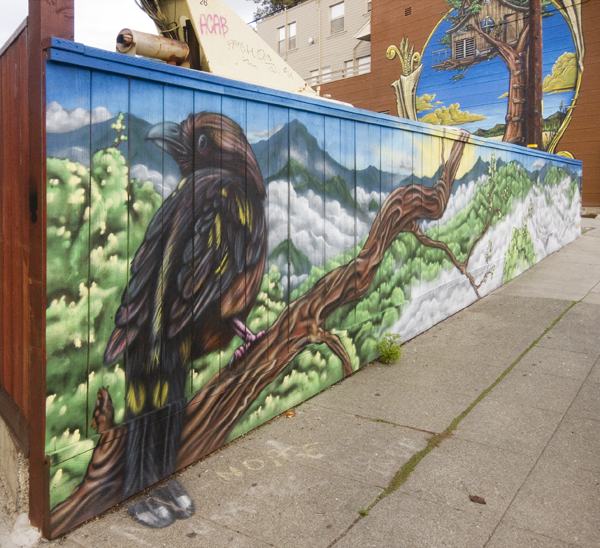 Ernest Doty, Dimond Murals, Bird Murals, Ernest Doty Mural, MacArthur Murals, Dimond Murals