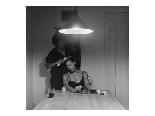 Carrie Mae Weems, kitchen table series, carrie mae weems self portrait