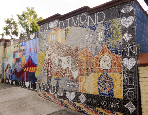 debbie koppman, mosaic mural, mac arthur mural