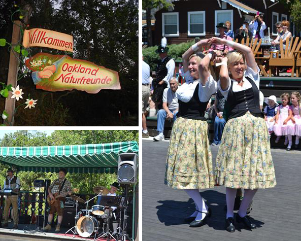 Oakland Tourist Club, Maifest in Oakland, Oakland Nature Friends