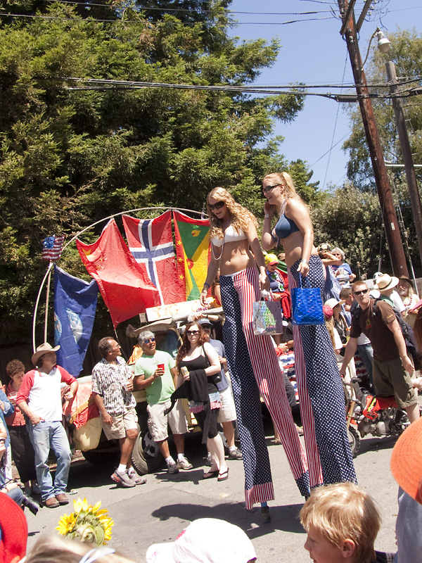 Bolinas Fourth of July, Bolinas 4th of July, Bolinas Independence Day parade